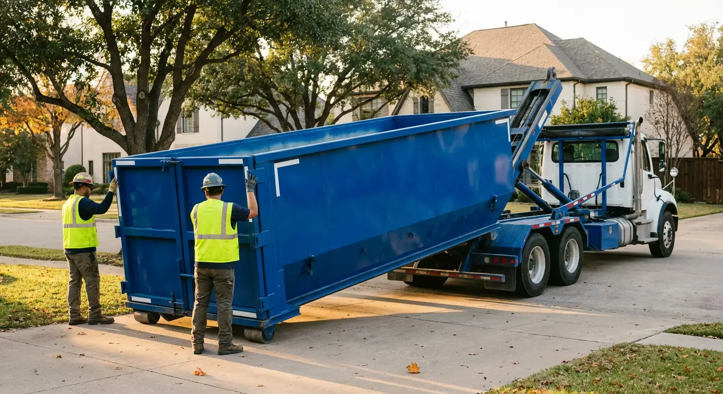 Roll-off dumpster rental service in Pensacola