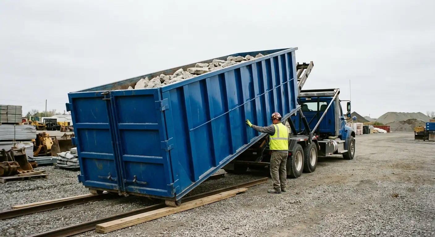 Heavy duty concrete dumpster specifications in Pensacola, FL