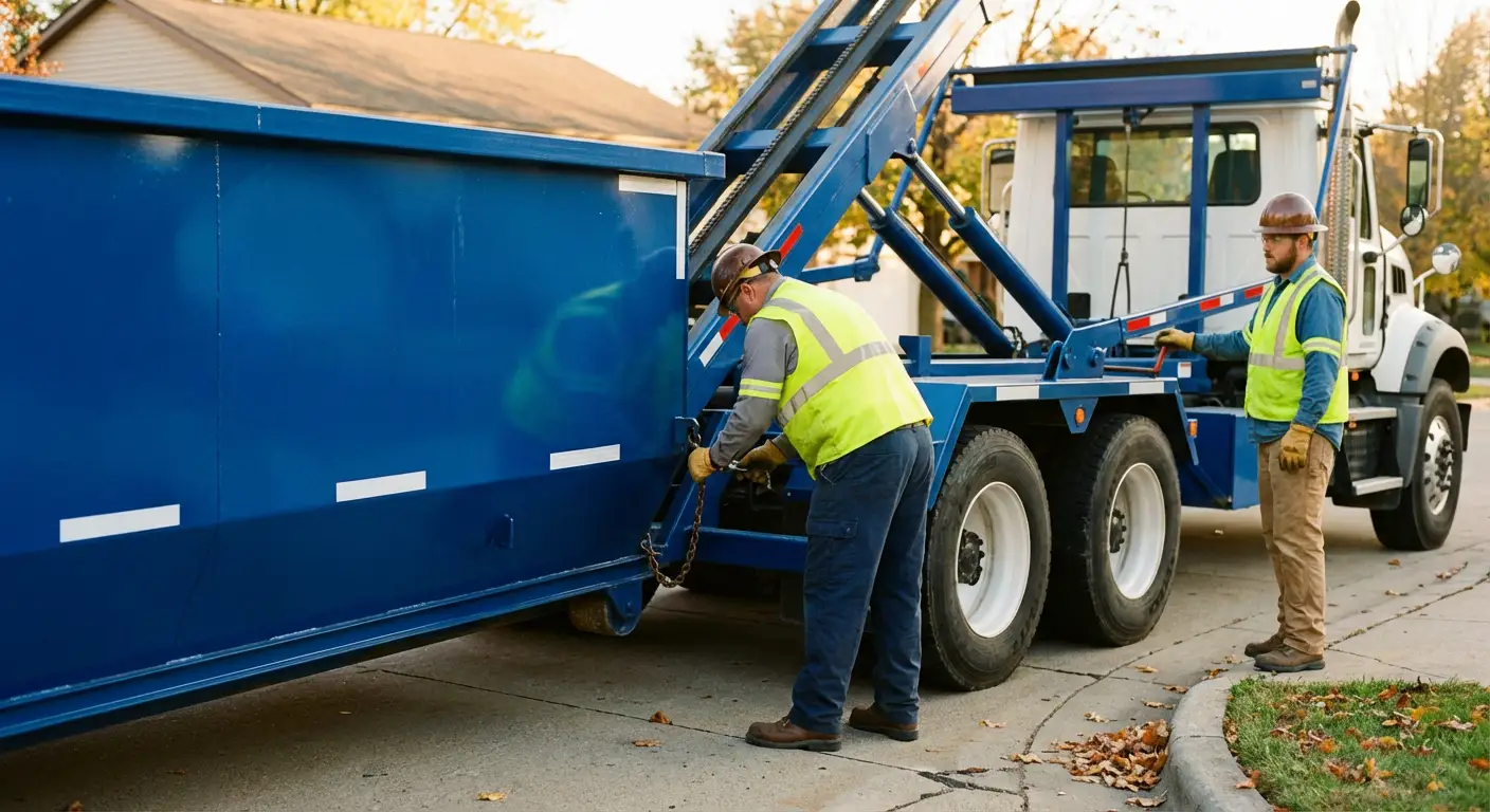 Dumpster delivery safety protocols in Pensacola, FL