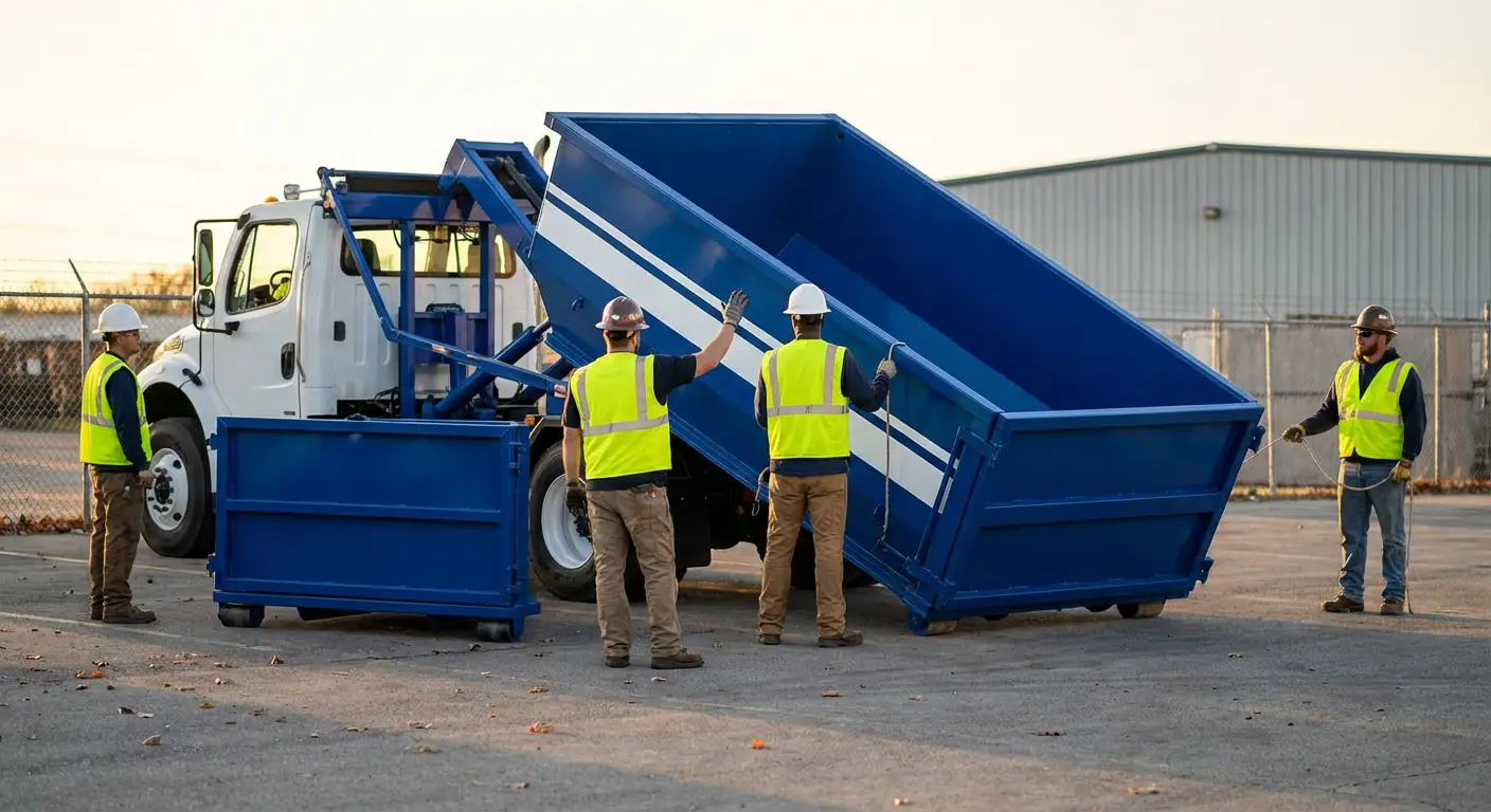 Roll-off dumpster service in Pensacola, FL