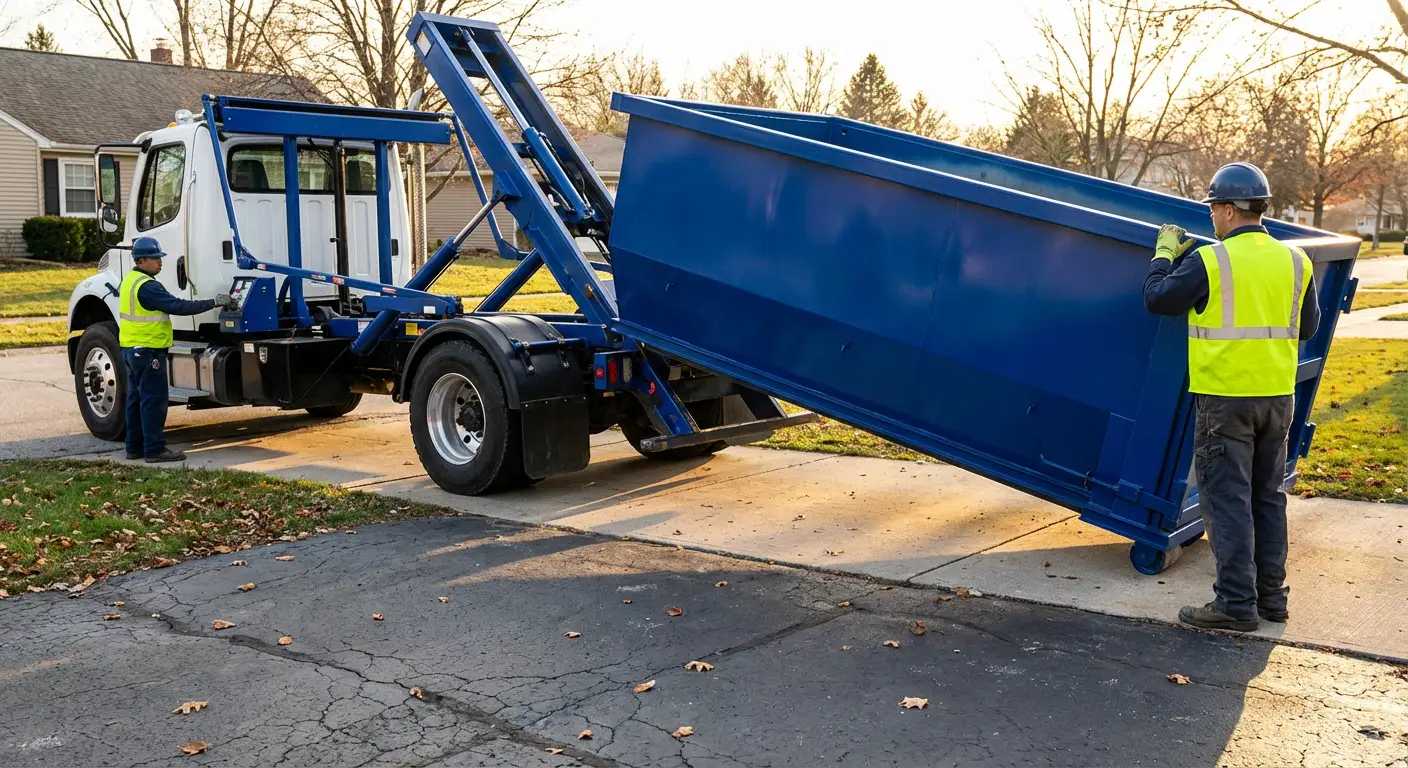 Roll-off dumpster rental service in Pensacola, FL